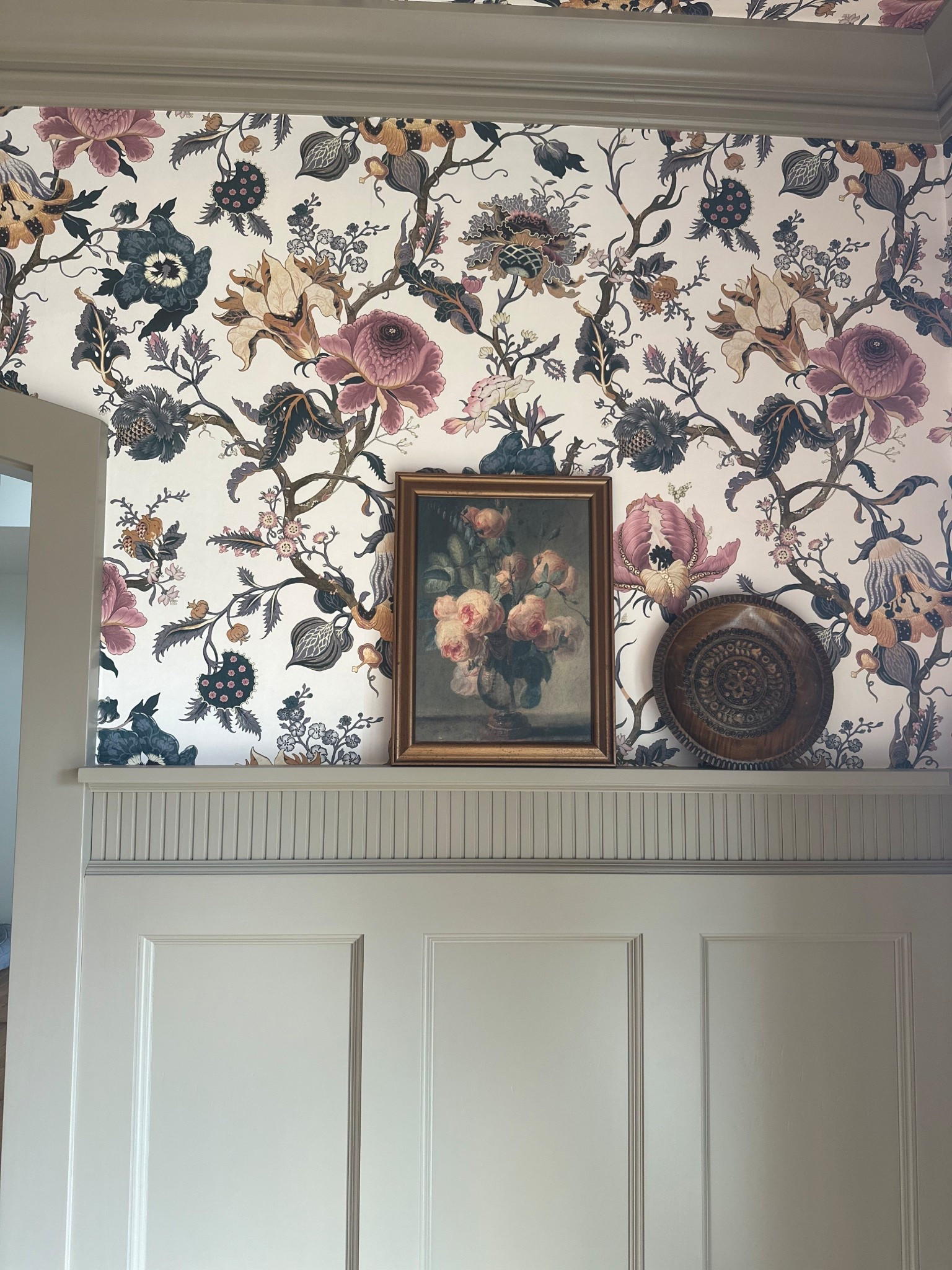 When the projects comes together… linked this gorgeous wallpaper for our dining room! 

#LTKFamily #LTKHome #LTKParties