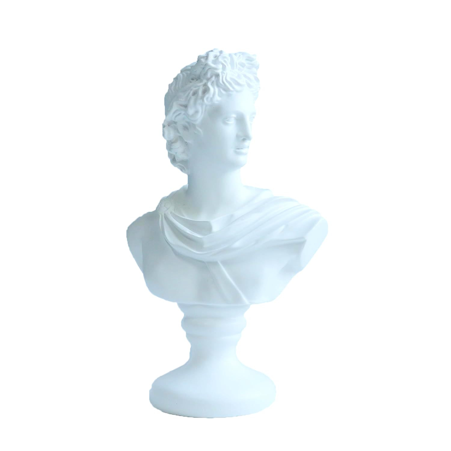 11.5inch Greek Apollo Bust Sculpture , Vintage Simple Art,Symbol Of Good Luck And Wisdom,Decorati... | Amazon (US)