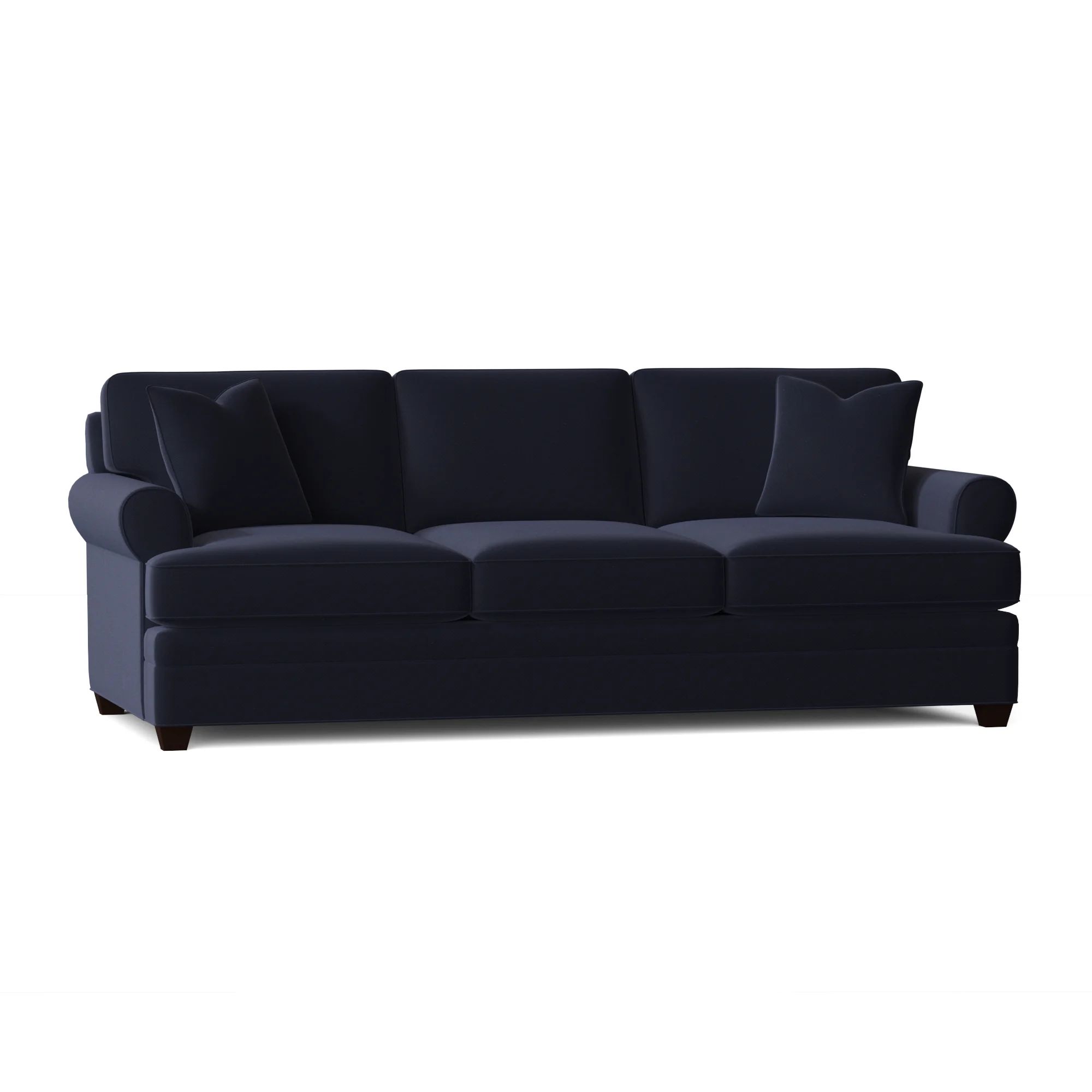 91" Rolled Arm Sofa with Reversible Cushions | Wayfair Professional