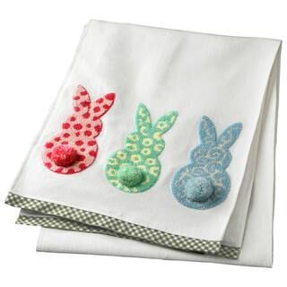 72" Multicolored 3 Easter Bunnies Table Runner | Easter Tabletop Decor | Michaels | Michaels Stores