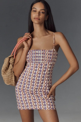 The Ophelia Sleeveless Linen Slim Mini Dress by Maeve | Anthropologie (US)