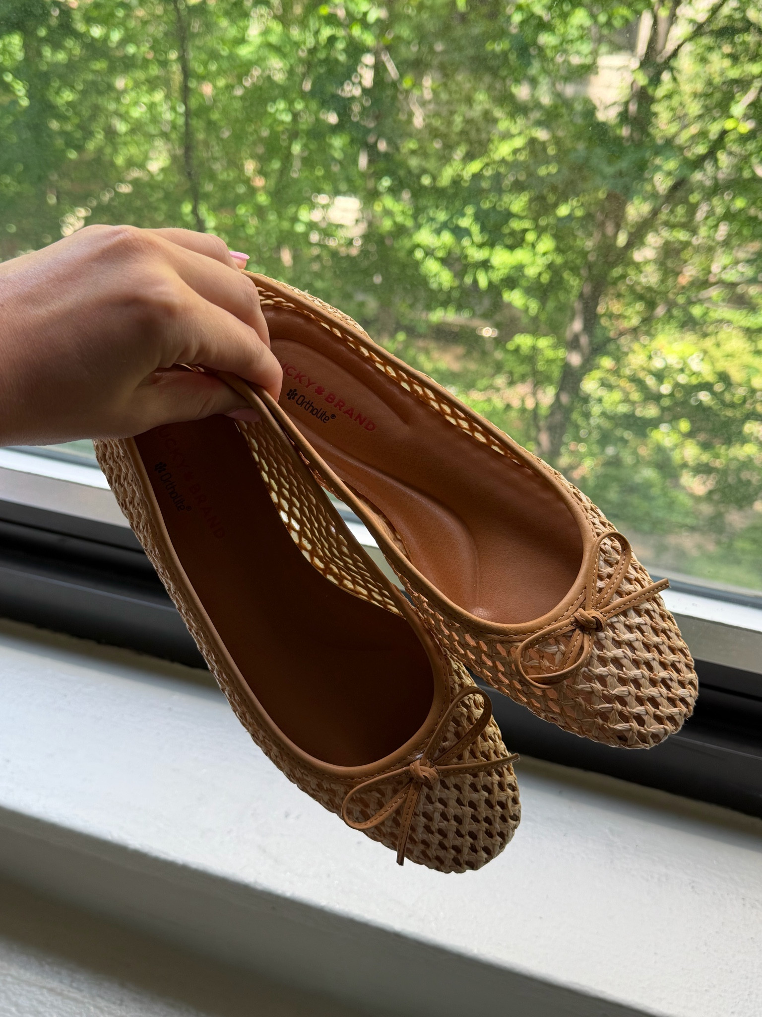 Lucky brand ballet flats 