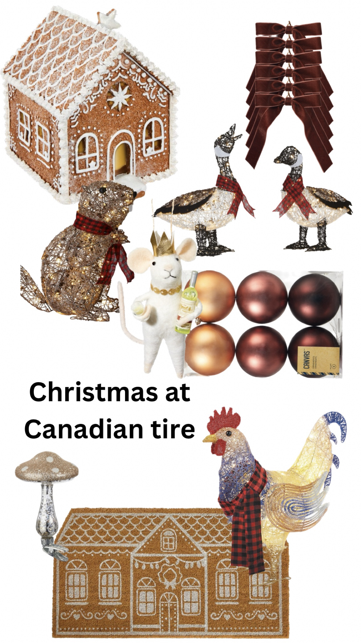 Christmas at Canadian tire