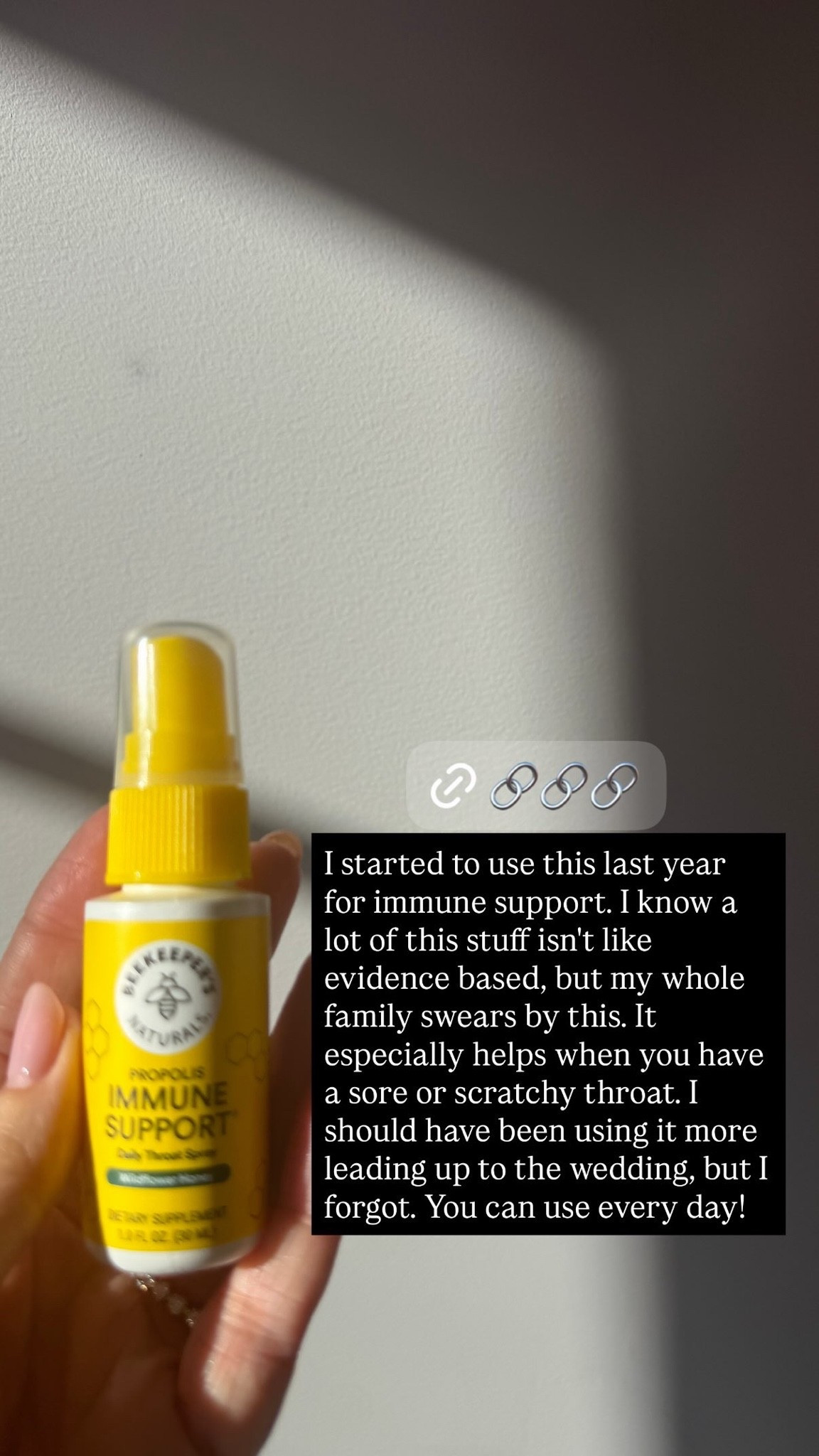 Our whole family swears by this. Very good for when you feel like you’re coming down with something, and especially for a scratchy throat. You can use it every day!

#LTKselfcare #LTKmomlife