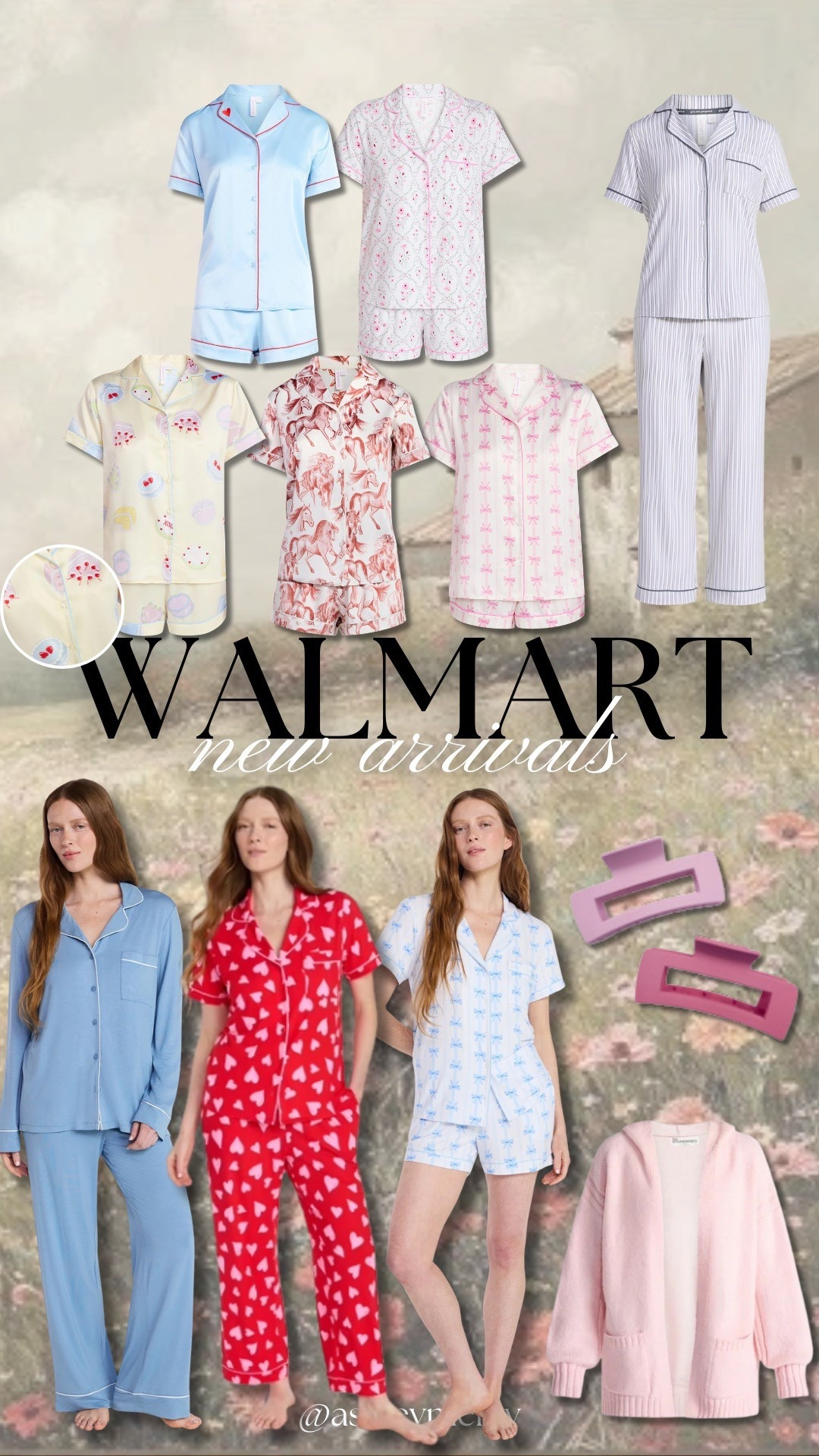 NEW Pajamas at Walmart! Under $22. The soft collection is my favorite! 💘🌷

#LTKgrwm #LTKselfcare #LTKFindsUnder50