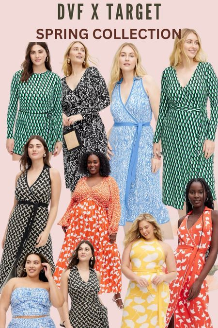 Diane von Furstenberg x Target spring collection is officially live! These pieces are sure to sell out fast. 

Sizes XXS-4X and Prices $10-$50

#LTKSeasonal #LTKstyletip #LTKfindsunder50
