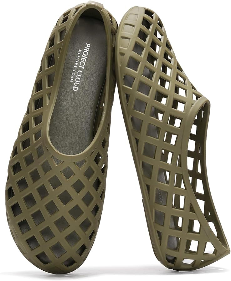 Project Cloud Jelly Shoes for Women - Lightweight & Water-Resistant Women's Flats Sandals - Non S... | Amazon (US)