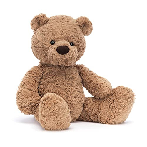 Jellycat Bumbly Bear Stuffed Animal, Medium 16.5 inches | Teddy Bear Plush Toy | Classic Children's Gift | Amazon (US)