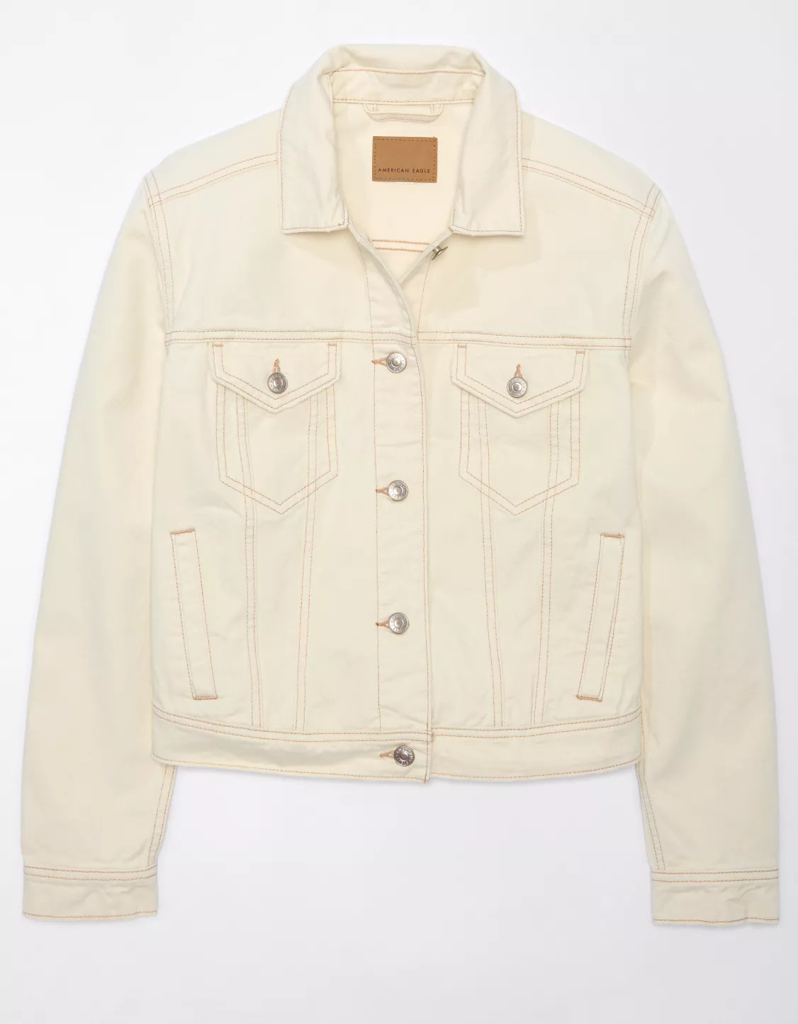 AE Strigid Classic Denim Jacket | American Eagle Outfitters (US & CA)