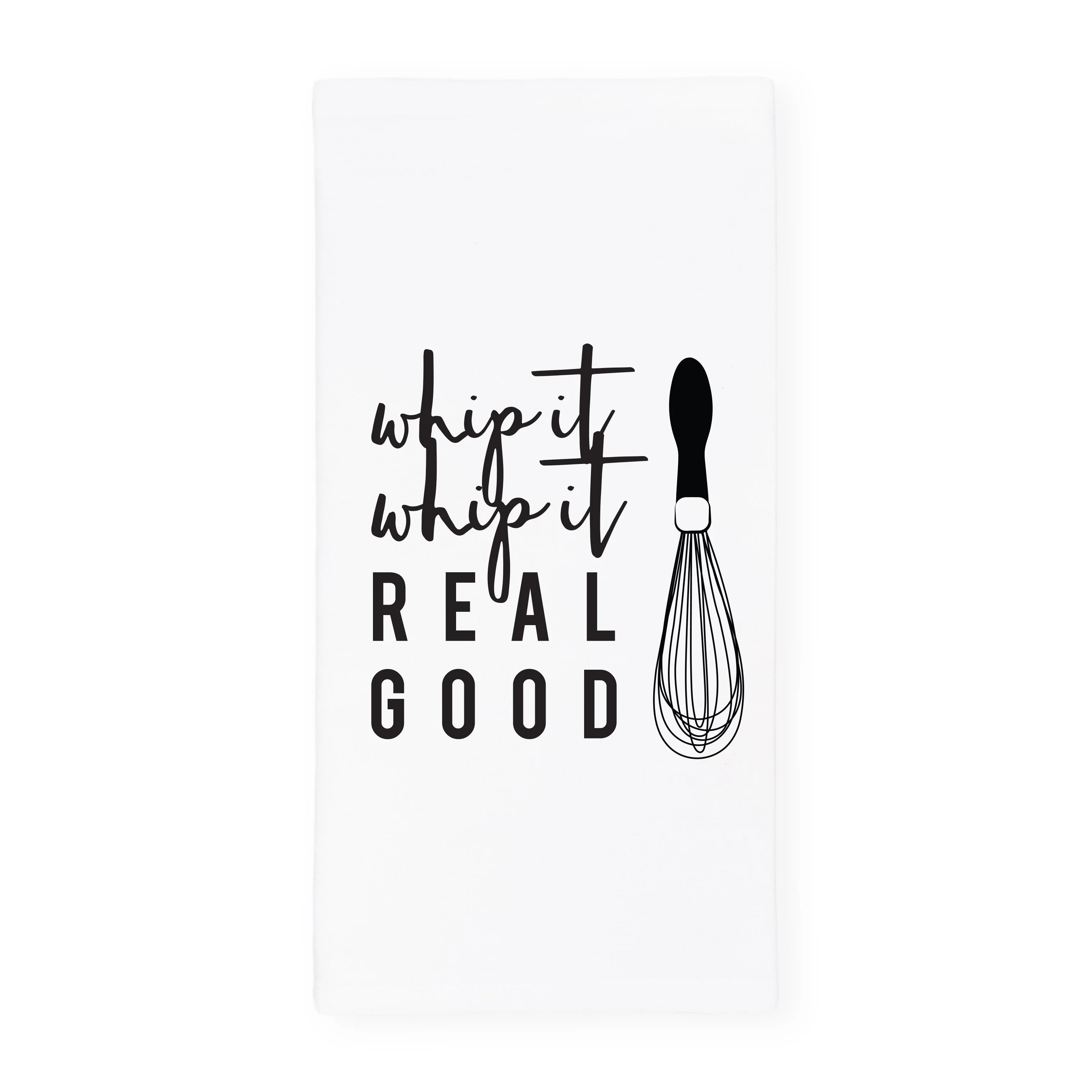 Whip It, Whip It Real Good Kitchen Tea Towel | Walmart (US)