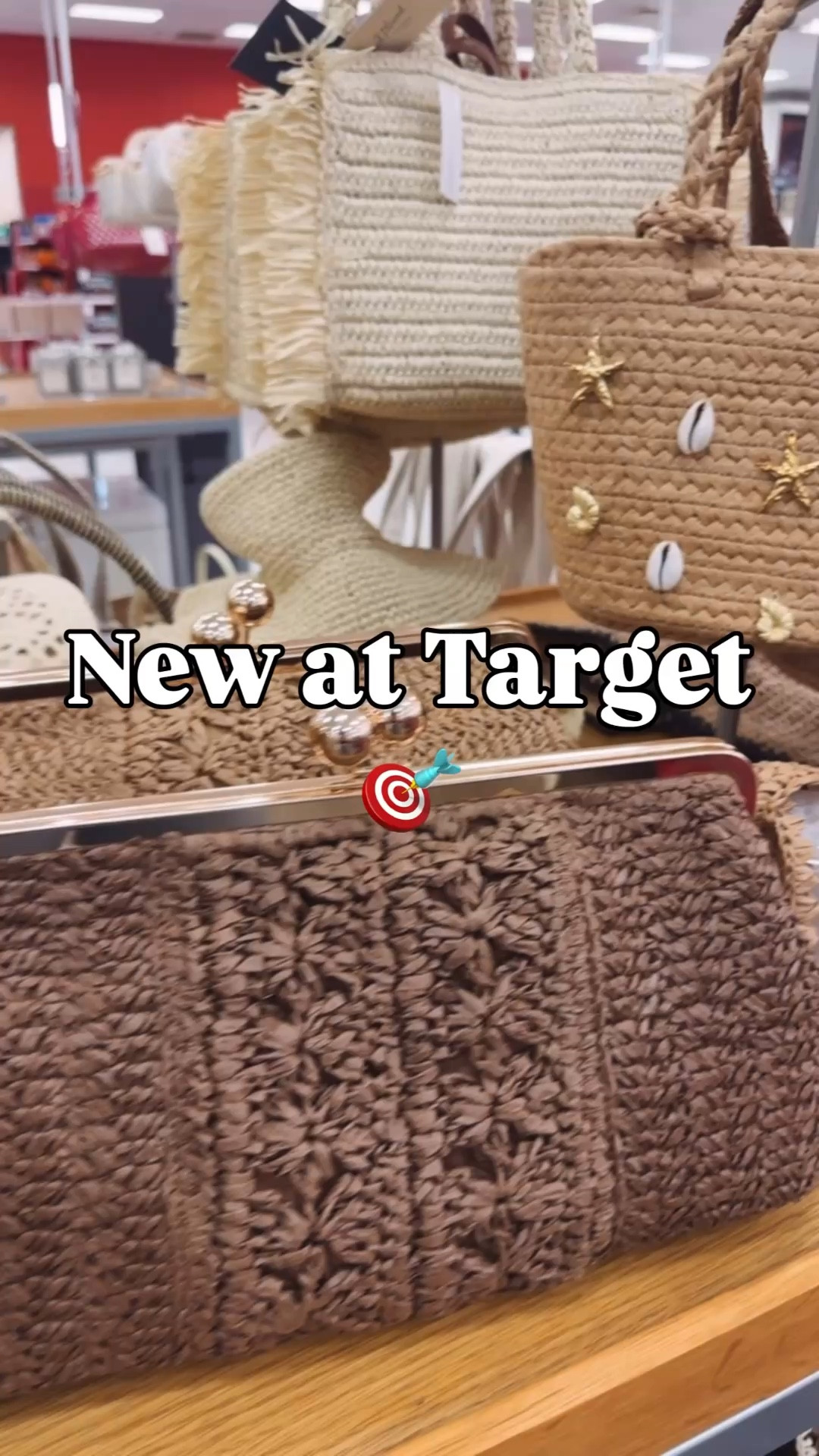 Target is poppin’ off when it comes to their summer bags! If you are looking for a new woven bag they have one for every occasion! ☀️



#LTKOver40 #LTKMothersDay #LTKootd