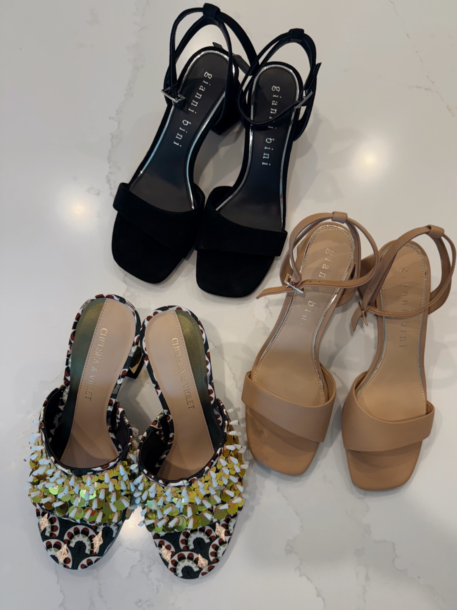 Dillard sale!!! I rarely wear heels since they are so uncomfortable! I LOVED these! All very comfortable and around $30 each! A simple tan & black heel is a must have! And of course one for fun too! 

#LTKStyleTip #LTKSeasonal #LTKShoeCrush
