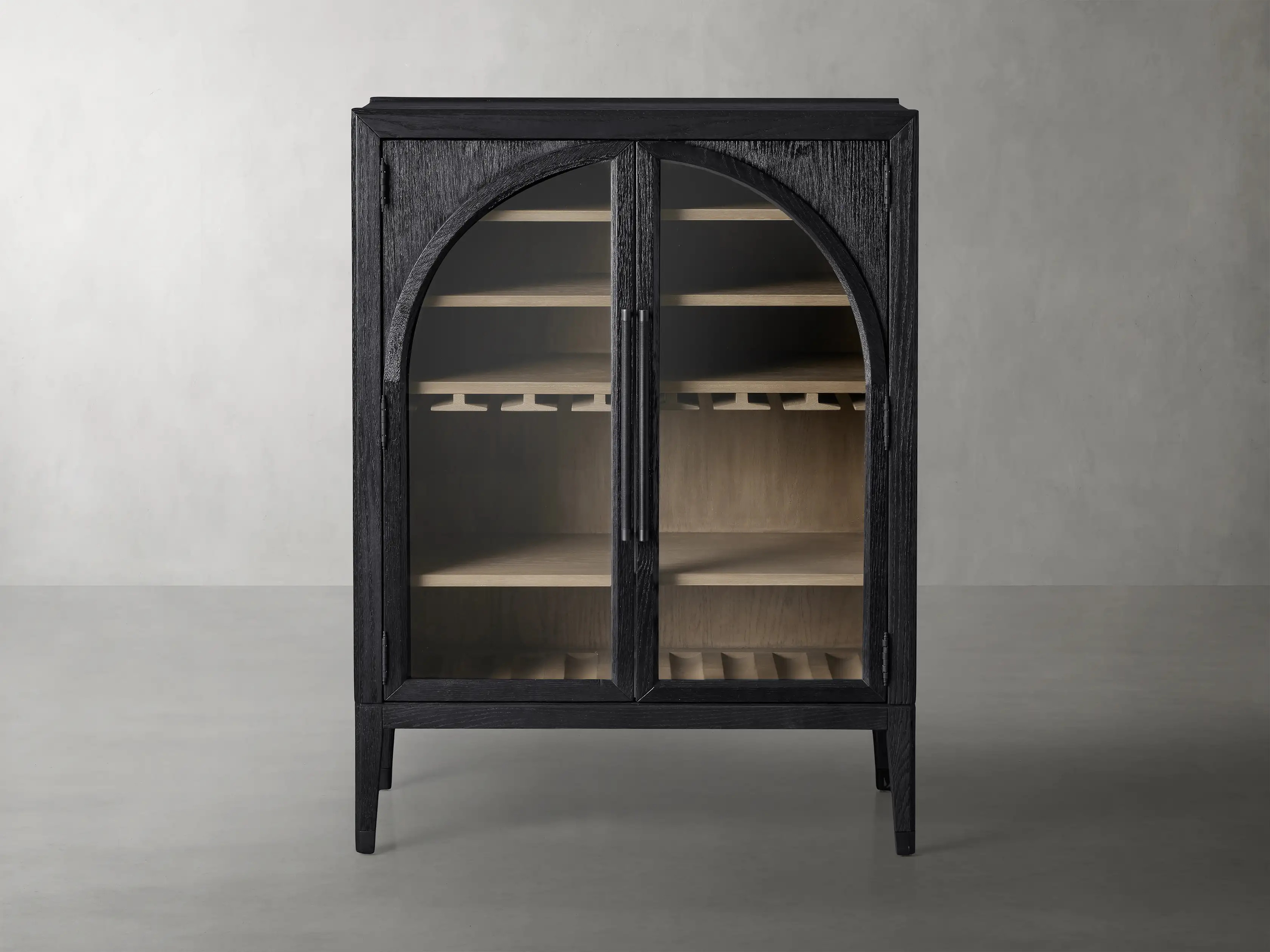 Hattie Low Bar Cabinet | Arhaus