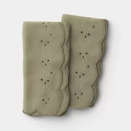 2pk Eyelet Dinner Napkins Green - Threshold™ | Target