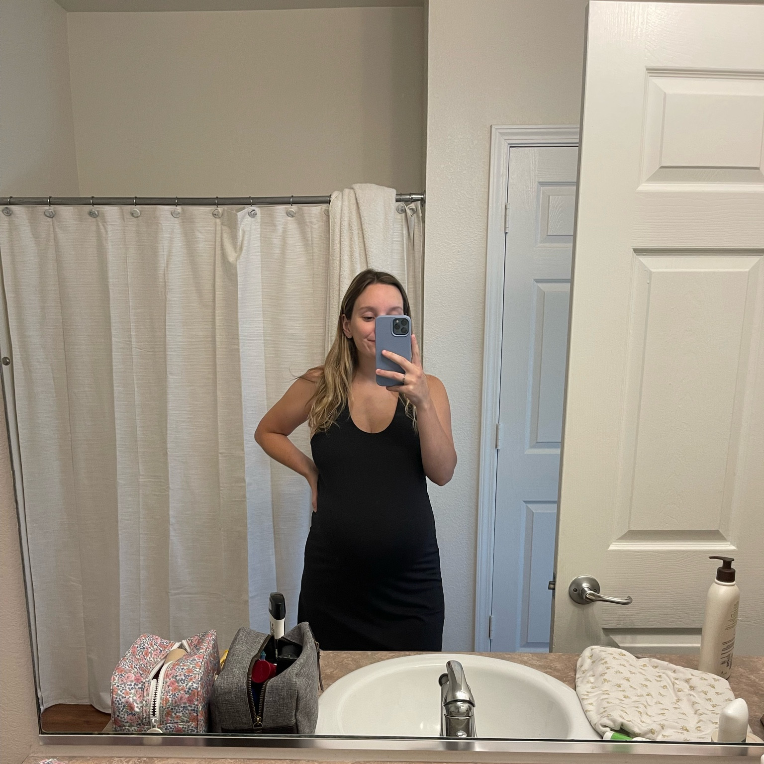 black tennis dress, golf dress, active wear, calia, maternity, post bump friendly, post partum, supportive athliesure, sale, dicks sporting goods, workout, casual black dress

#LTKbump #LTKsalealert #LTKunder50