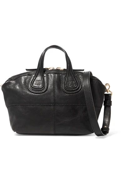 Micro Nightingale bag in black leather | NET-A-PORTER (US)