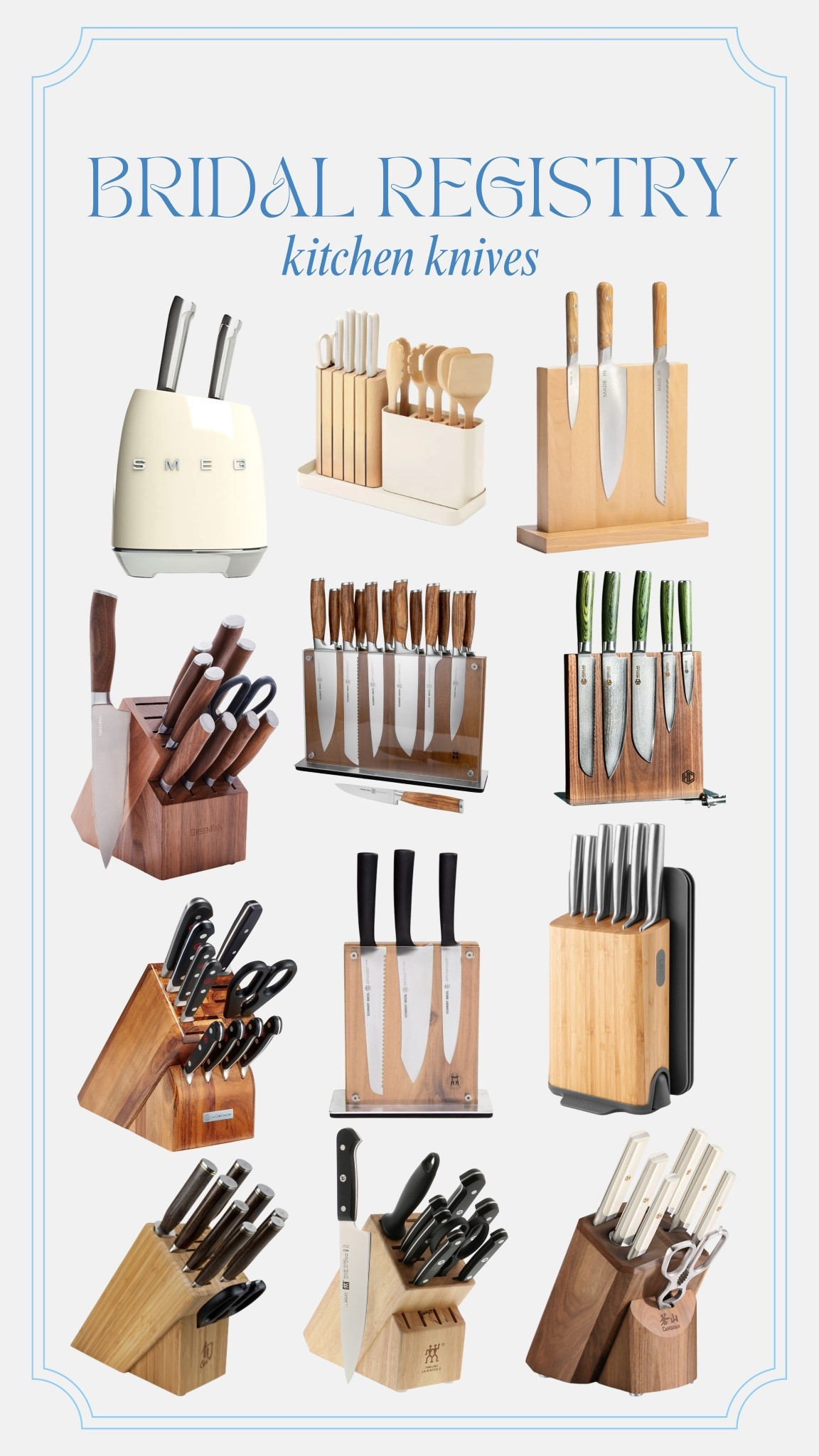 [7/25/25] Wedding registry must-haves: Kitchen knives - recommended from IG! 

#LTKHome #LTKWedding