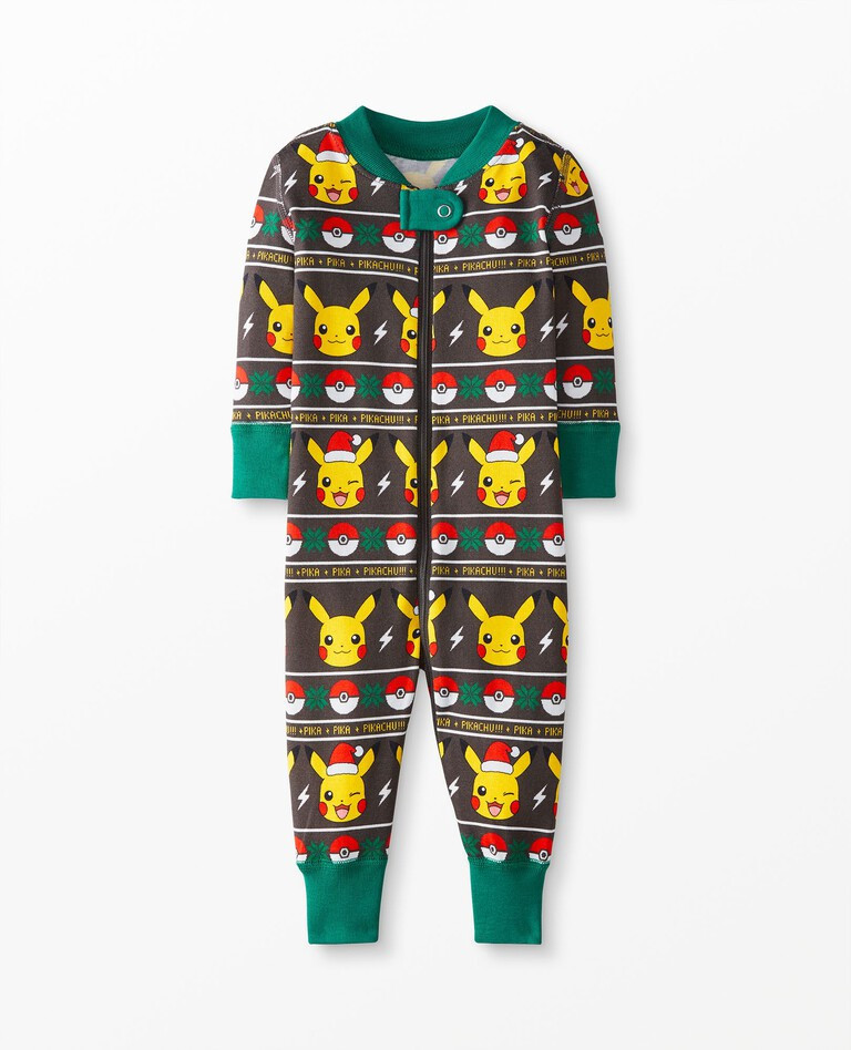 Pokémon Holiday Baby Zip Sleeper | Hanna Andersson