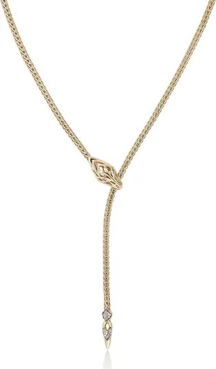 Naga Lariat, Gemstones, 2.5mm | Nordstrom