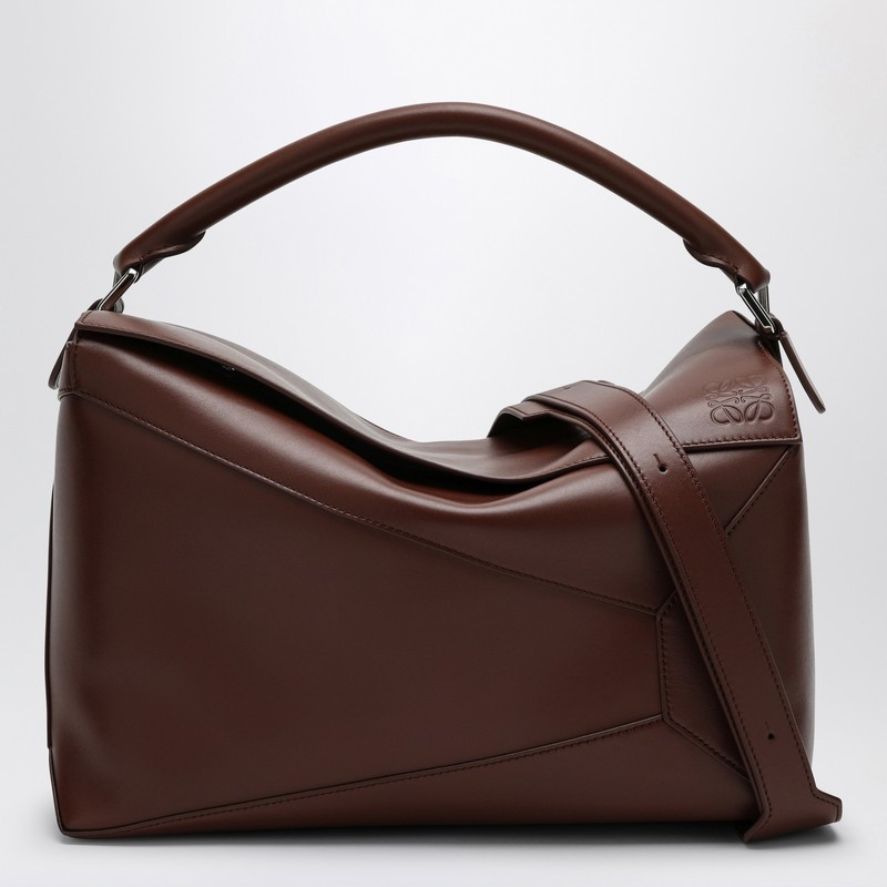 Large Puzzle brown bag | The Double F