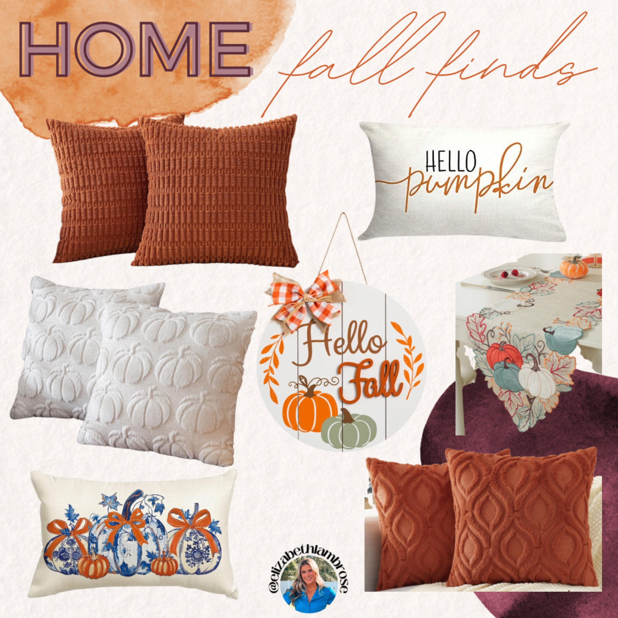 amazon fall home finds!

pillows, fall pillows, wreath, door decor, porch, table runner, pumpkin decor 

#LTKFindsUnder50 #LTKSeasonal #LTKHome