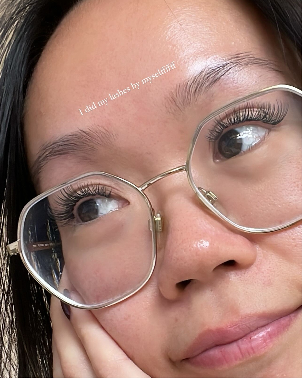 At home lash extensions