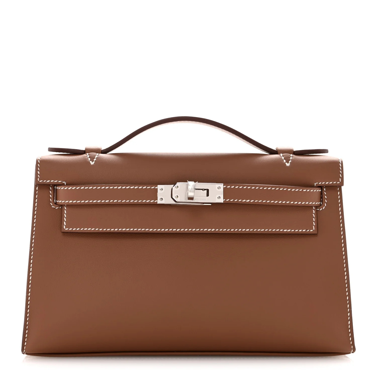 Hermes Swift Kelly Pochette Clutch Gold 1818456 | FASHIONPHILE (US)