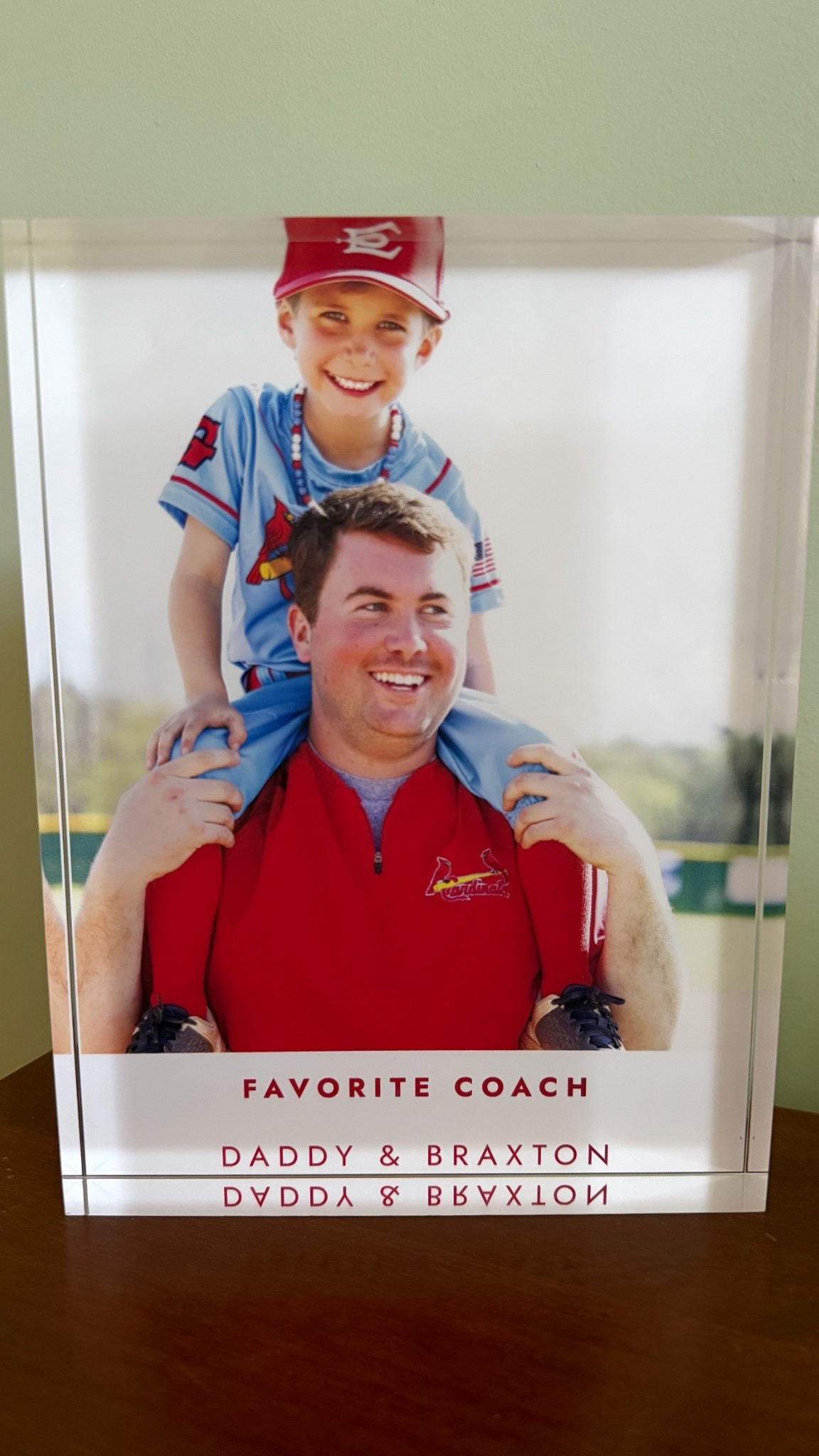 I am obsessed with this acrylic photo block! Telling Alex I want one for Mother’s Day 🥰