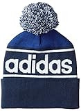 ADIDAS pompom beanie [navy/trace blue/white] | Amazon (US)