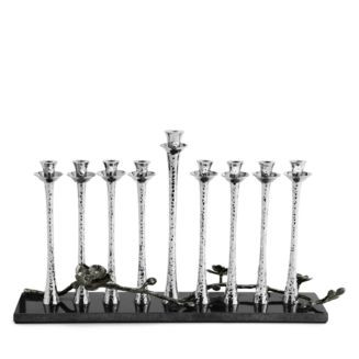 Michael Aram Black Orchid Menorah  | Bloomingdale's | Bloomingdale's (US)