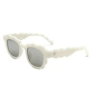 COTIA Fashion Square Sunglasses Women New Unique Irregular Wave-Shaped Frames Sun Glasses for Men... | Amazon (US)