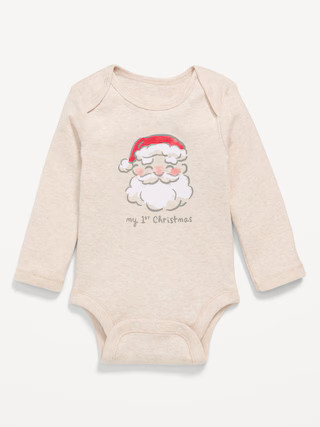 Long-Sleeve Unisex Graphic Bodysuit for Baby | Old Navy (US)