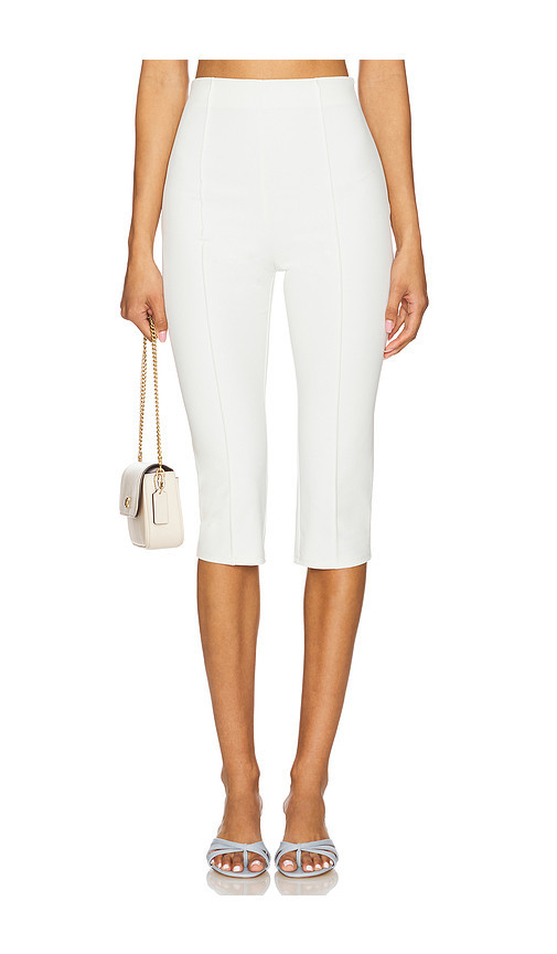 Lovers and Friends Cindy Cropped Capri Pant in White. Size S. Also in L, M, XL, XS. | Revolve Clothing (Global)