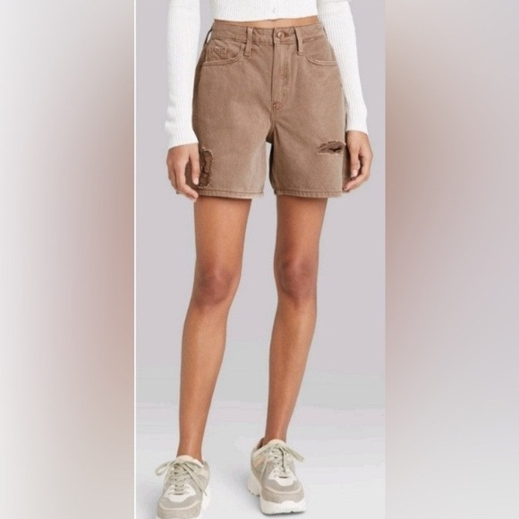 New! Wild Fable Target Highest Rise Bermuda Jean Shorts | Poshmark