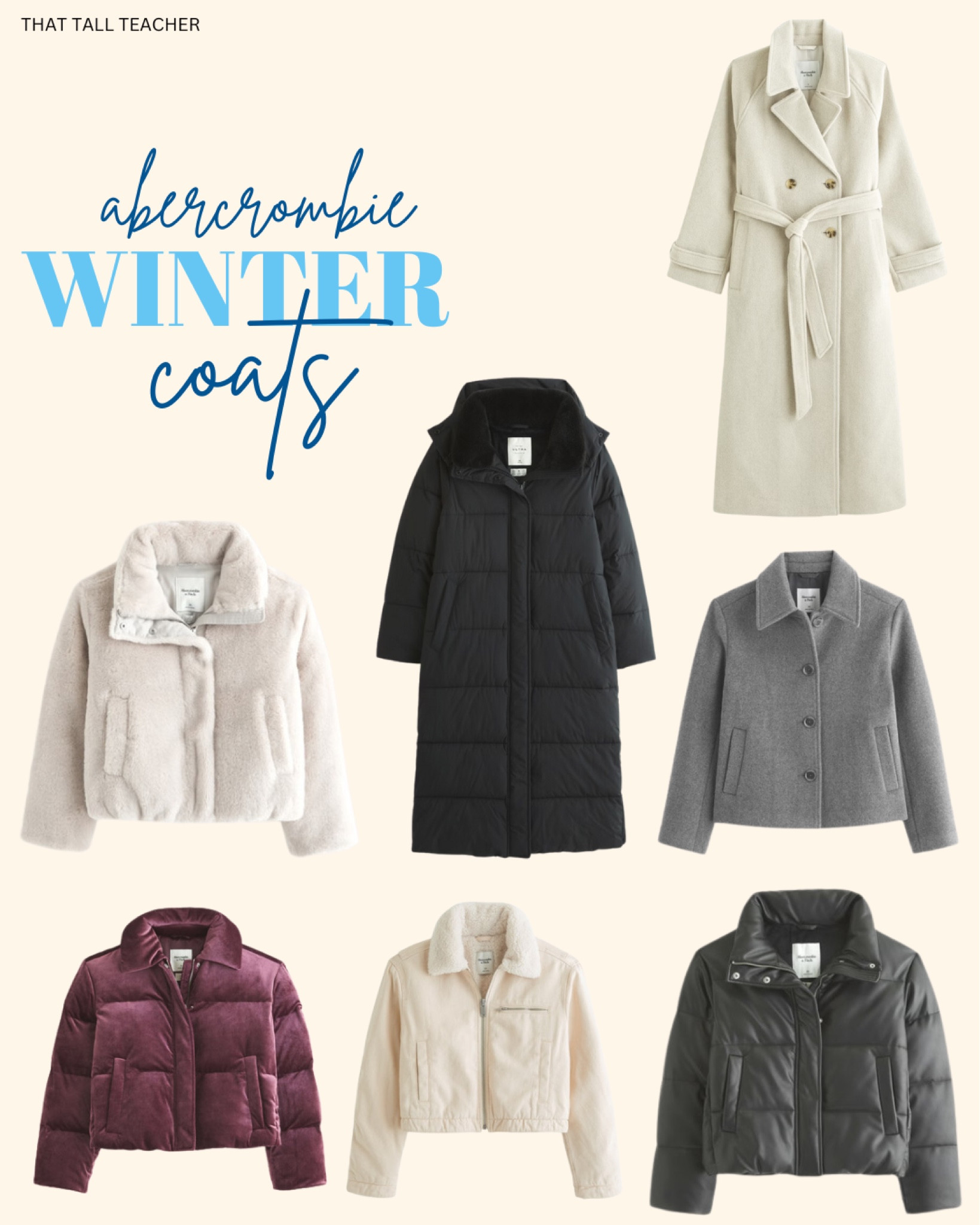 Winter Coat Abercrombie & all on sale right now! 

#LTKSeasonal #LTKSaleAlert #LTKStyleTip