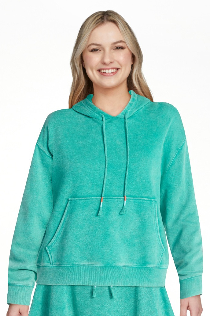 No Boundaries Washed Fleece Pullover Hoodie, Women's XXS-XXL | Walmart (US)