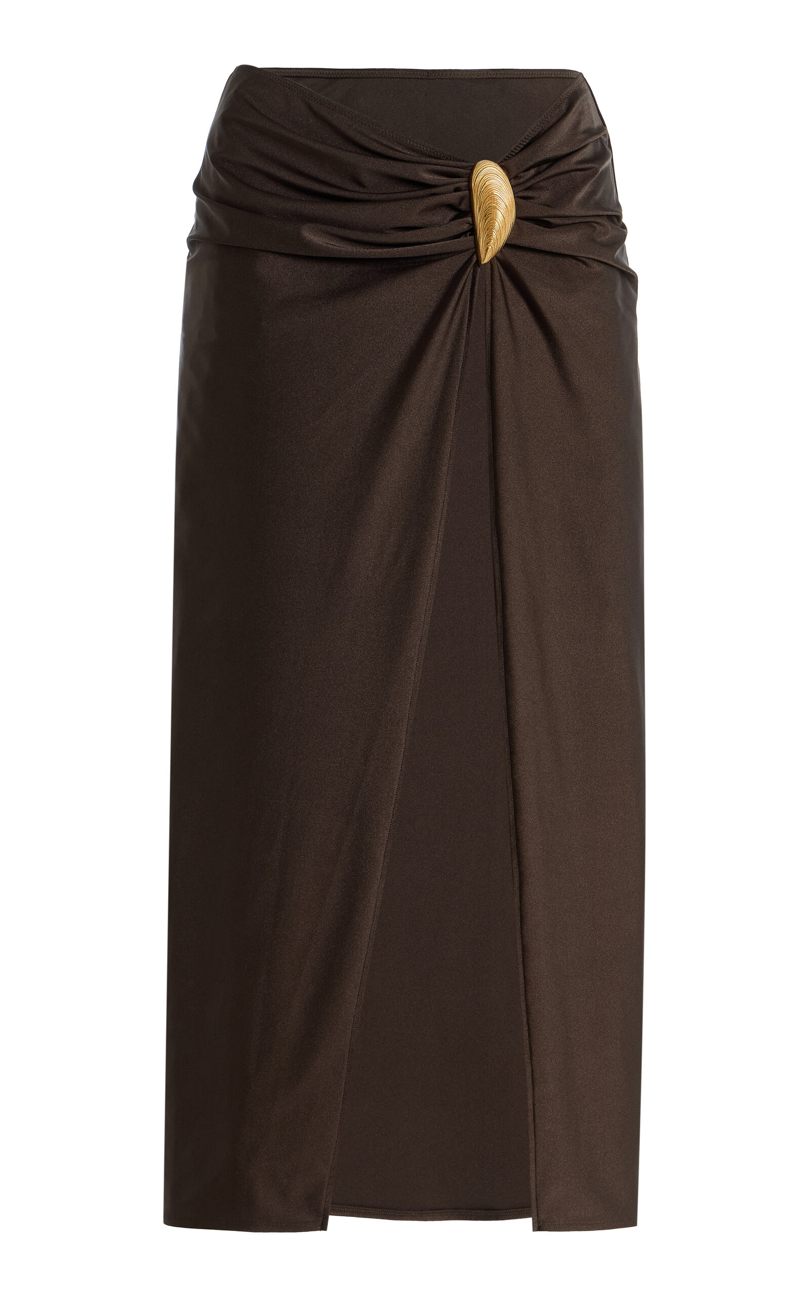 Eiana Shell-Detailed Midi Skirt | Moda Operandi (Global)