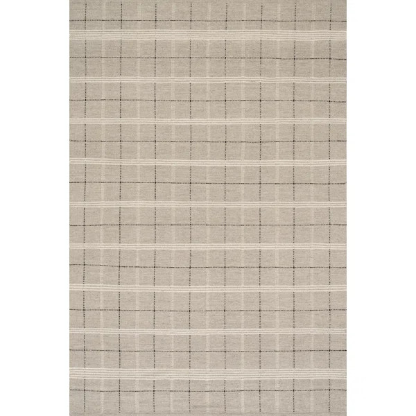 Nate Berkus Downing Plaid Wool Cozy Area Rug | Wayfair North America