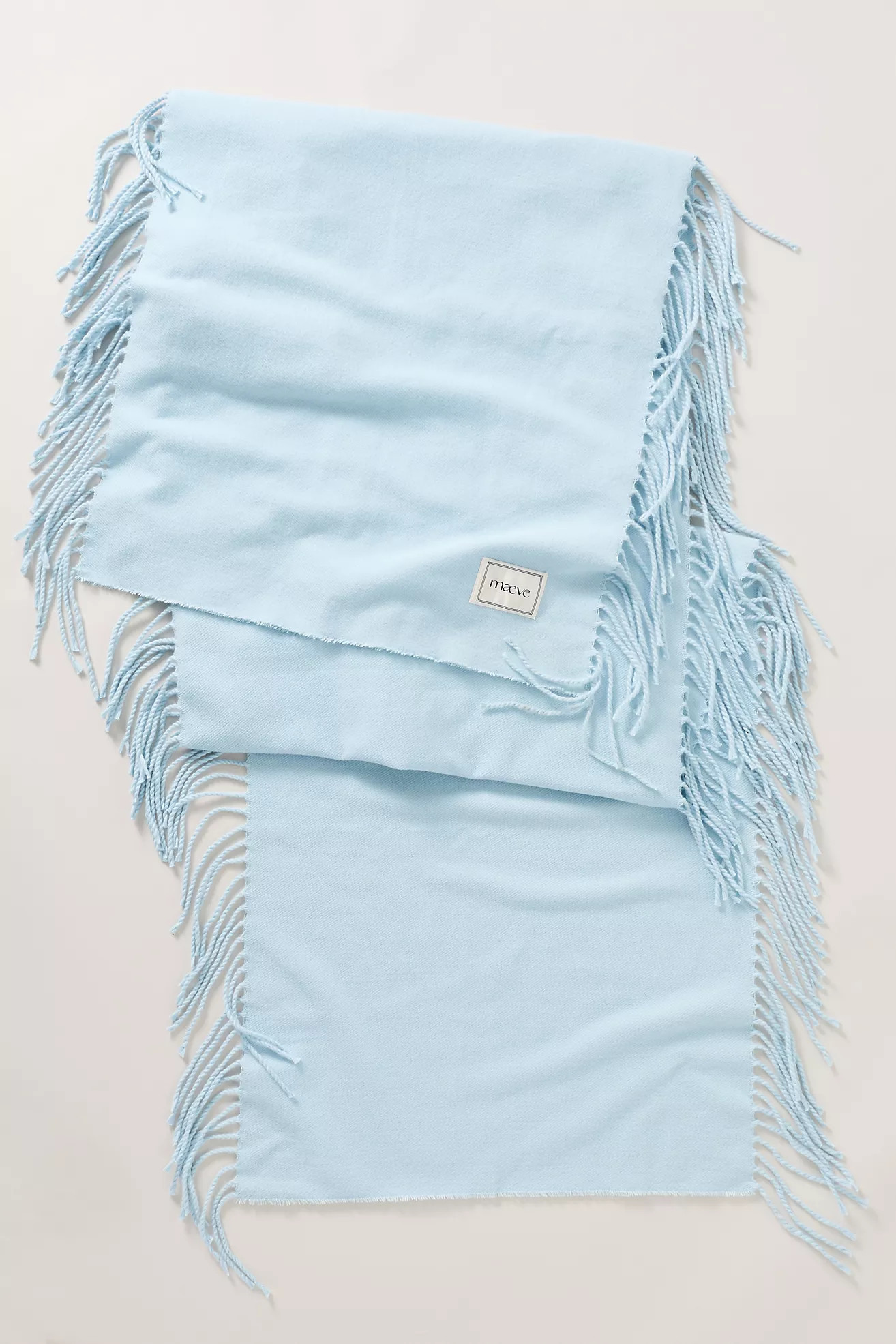 Maeve Brushed Fringe Scarf | Anthropologie (US)
