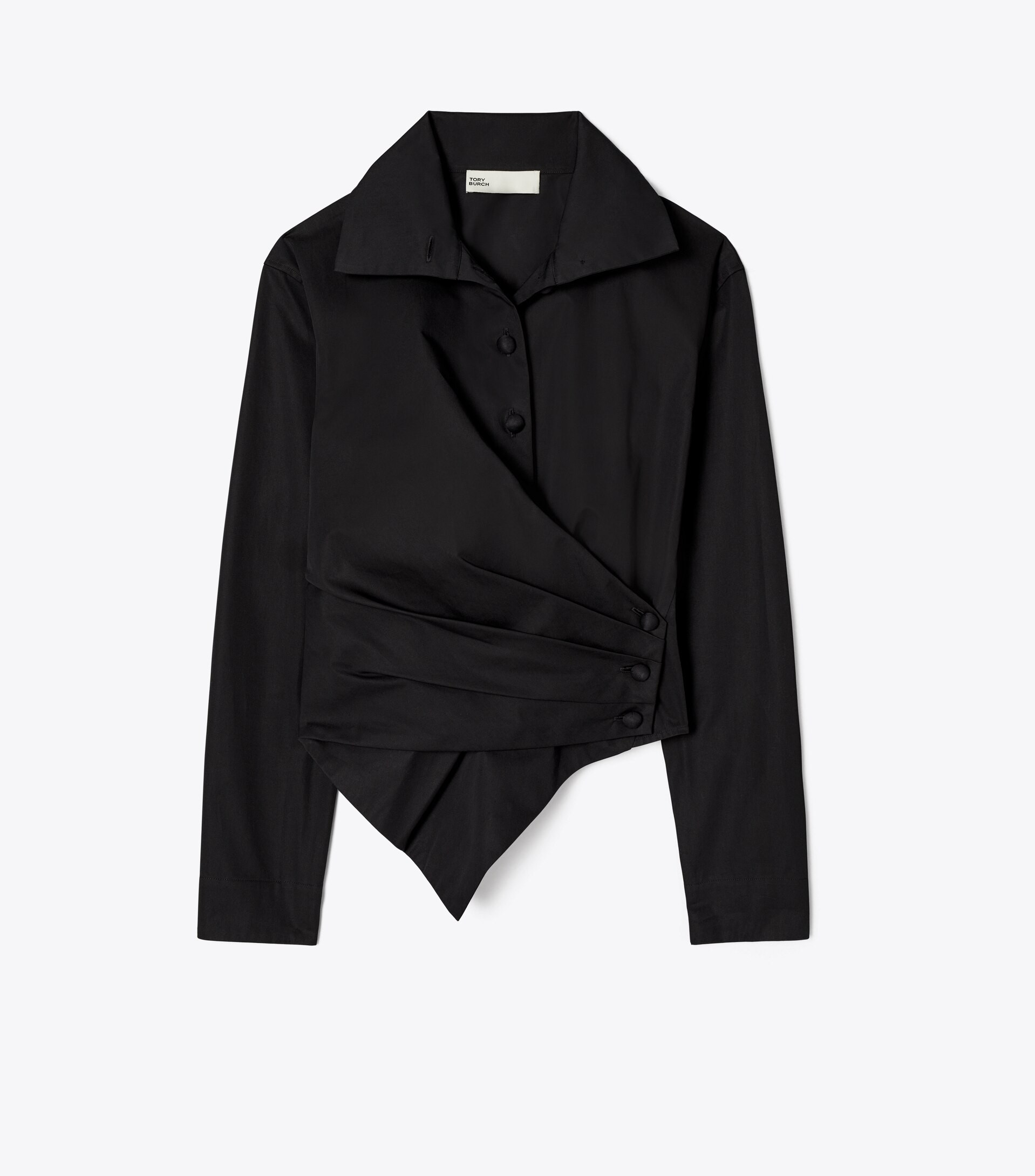 Poplin Wrap Shirt | Tory Burch (US)