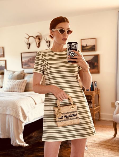 Oh man, this one got me. How adorable is this classic doll dress?! The fabric seems to be Schumacher-inspired and it’s such an adorable look. I paired it back with rattan accessories - will be doing that all season! 

#LTKtravel #LTKparties #LTKover40
