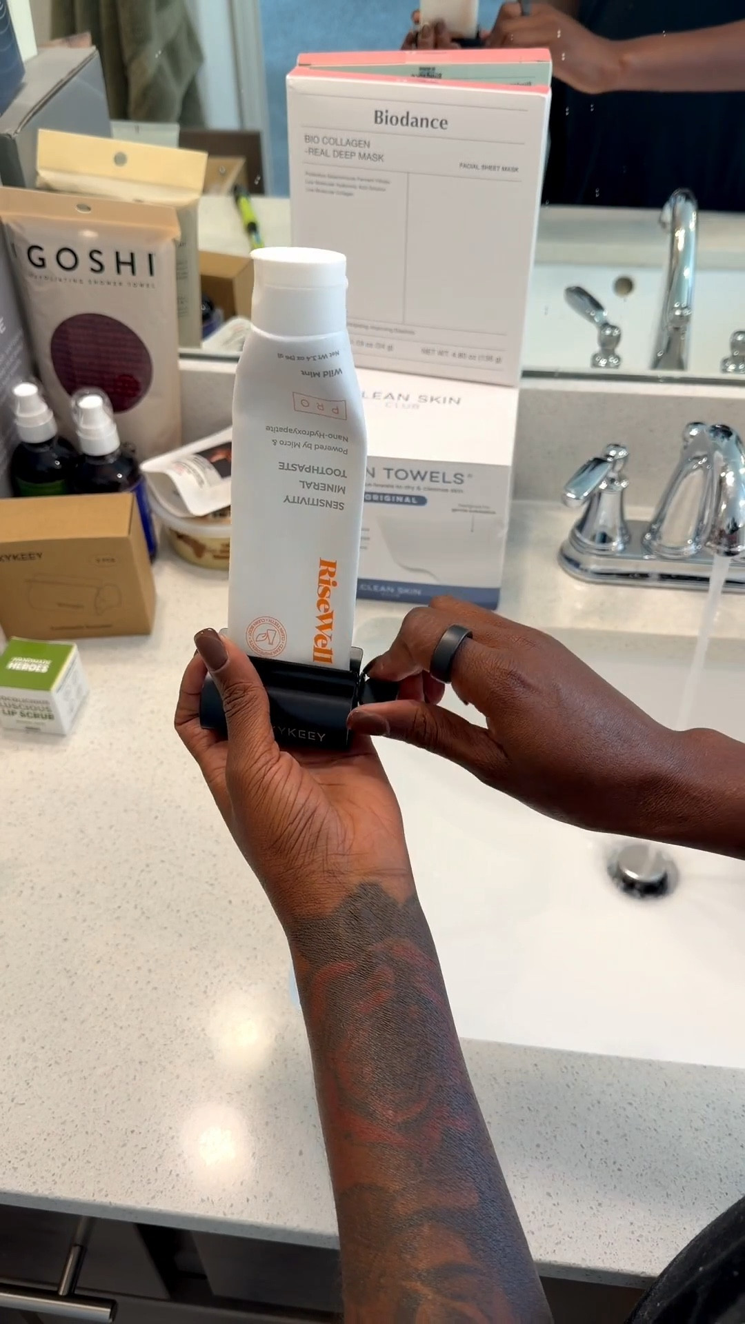 My recent Amazon purchase that I’ve been loving! So simple but it’s one tool that really  adds simplicity to my routines and takes away resistance. No more wrestling with a tube of toothpaste trying to get the last drop lol

#LTKselfcare #LTKFindsUnder50 #LTKmorningroutine