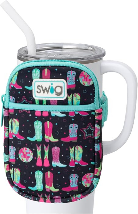 Swig Life Mega Mug Pouch, Water Bottle Bag with Adjustable Strap, Water Bottle Fanny Pack with Zi... | Amazon (US)