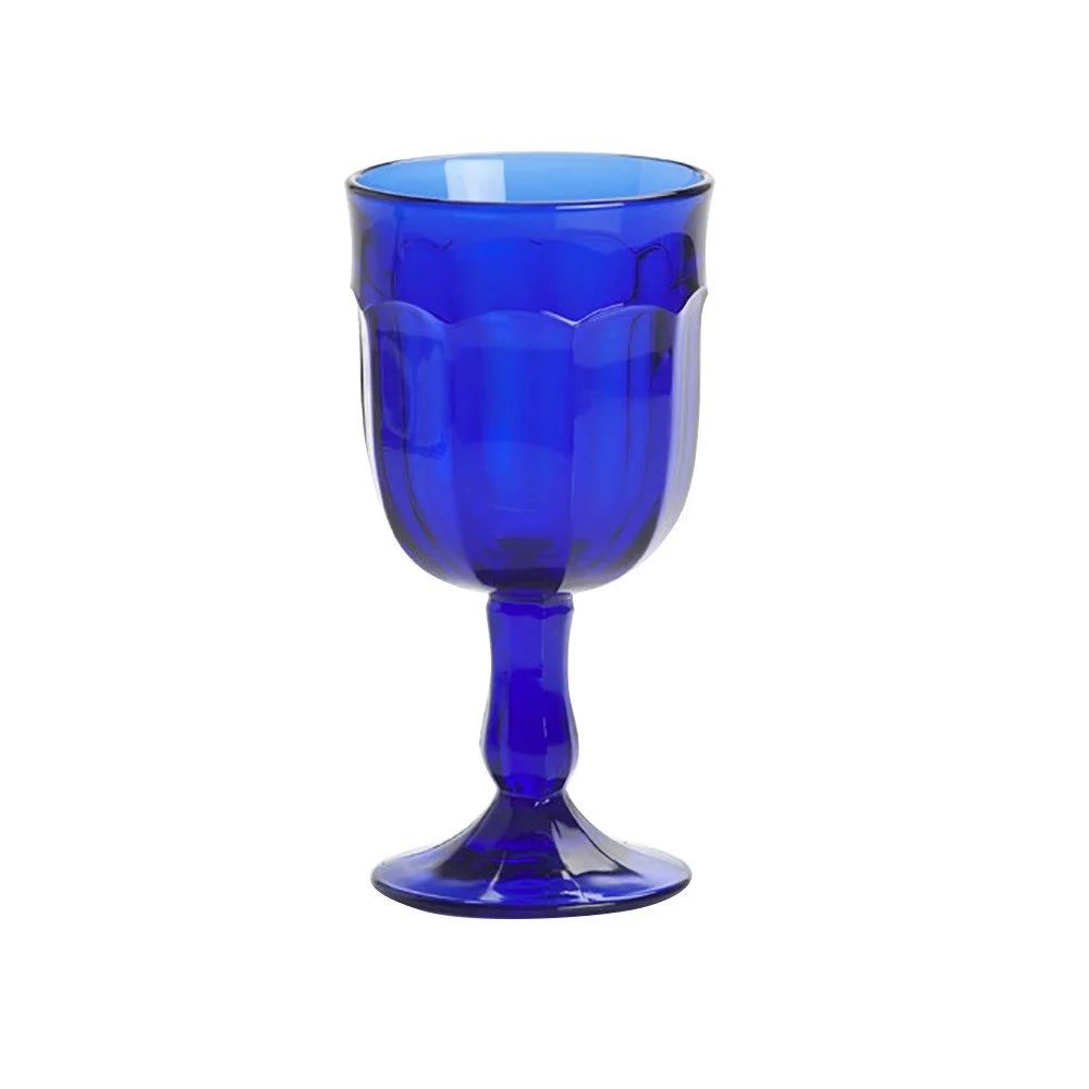 Mosser Glass Arlington 10oz Goblet | Cobalt | Walmart (US)