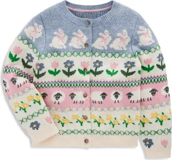 Kids' Edie Fair Isle Cardigan | Nordstrom