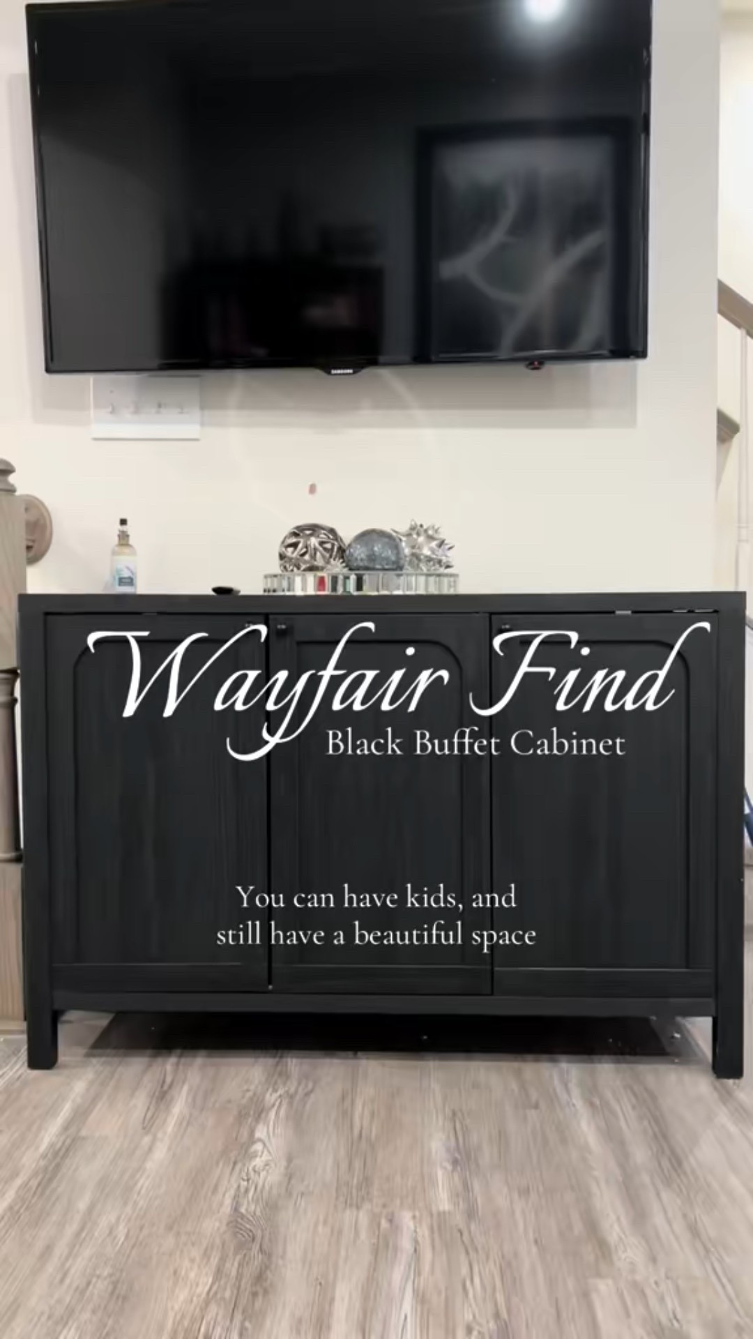 This 47-inch black sideboard from @Wayfair  is perfect. I needed stylish storage to hide my daughter’s toys while elevating my space, and this does both beautifully. 

The soft-close doors feel high-end, the black finish looks expensive, and assembly was straightforward.

#LTKmomlife #LTKKids #LTKHome