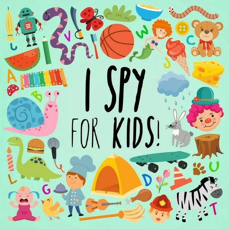 I Spy - For Kids!: A Fun Search and Find Book for Ages 2-5, (Paperback) | Walmart (US)