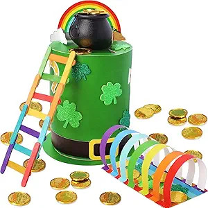 Leprechaun Trap Kit for Kids,St. Patrick's Day Decorations DIY Craft,Catch a Leprechaun Trap Kit ... | Amazon (US)