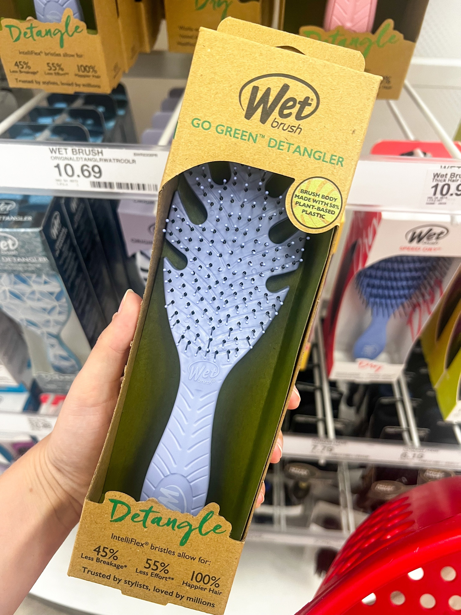 The Wet Brush Go Green Mini Detangler