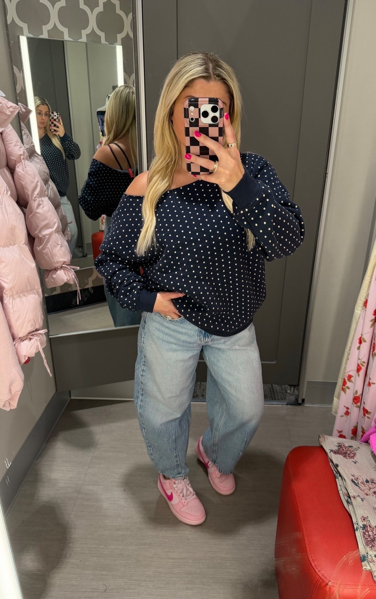 Target outfit
Small sweater 
Barrel jeans size 6
Nike dunks 

#LTKootd #LTKFindsUnder100 #LTKFindsUnder50